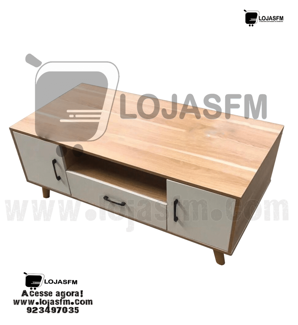 1 Mesa de centro com gaveta produto novo com direito entrega e montagem - Image 1
