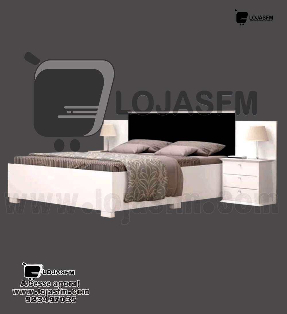 Cama london de casal medida 200x160 com o respectivo colchão e 2 bancas produto novo com direito entrega e montagem - Image 2