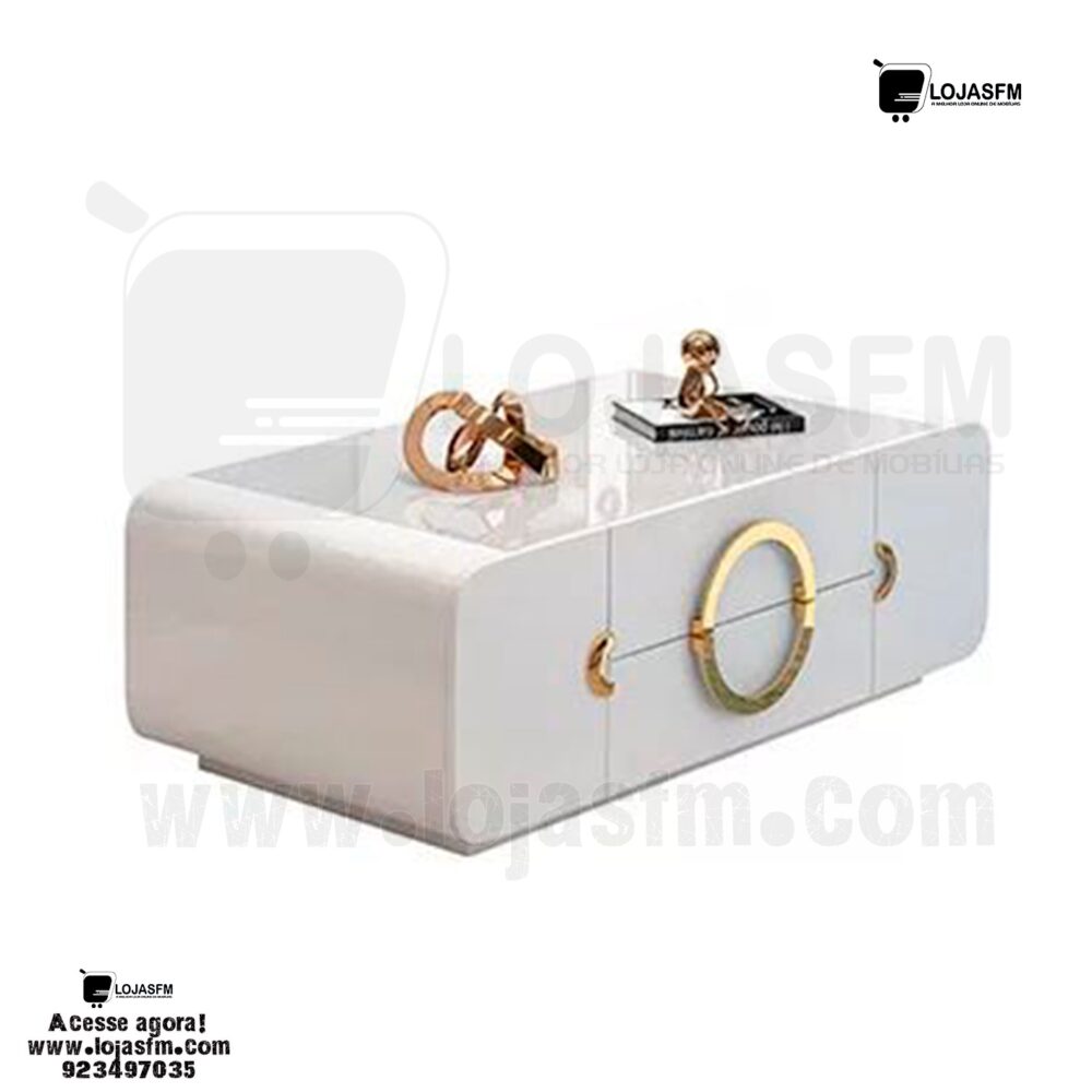 Conjunto de sala clássico rack com a mesa de centro produto novo com direito entrega e montagem - Image 2