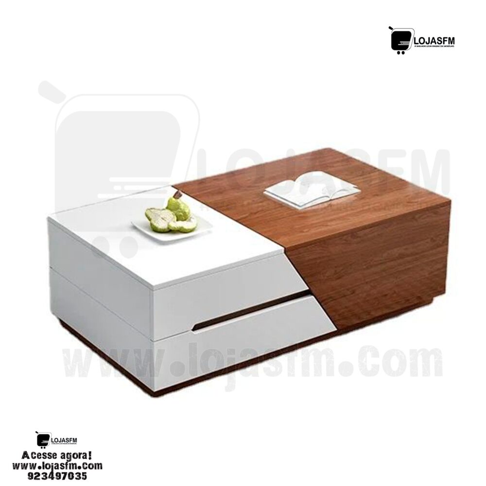 Conjunto de sala clássico rack com a mesa de centro produto novo com direito entrega e montagem - Image 2