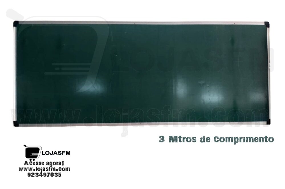 Quadro escolar com fundo verde medida 300x100 produto novo com direito entrega ao domicilio - Image 1