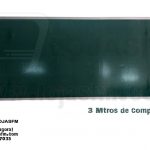 Quadro escolar com fundo verde medida 300x100 produto novo com direito entrega ao domicilio