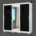 Roupeiro viena para quarto de casal com 3 porta corrida produto novo com direito entrega e montagem