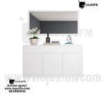 Aparador Moderno com Espelho – Móvel Elegante para Sala com Entrega e Montagem