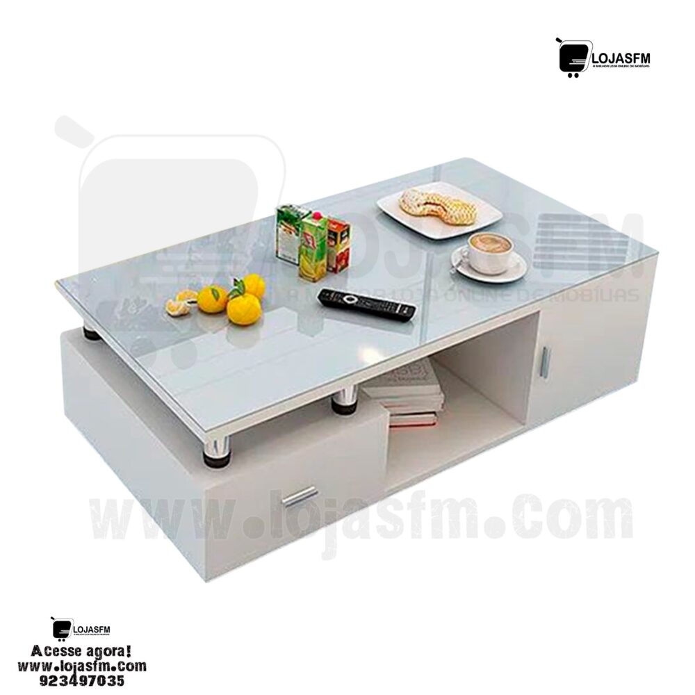 Conjunto mesa de centro com a racker para tv produto novo com direito entrega e montagem - Image 2