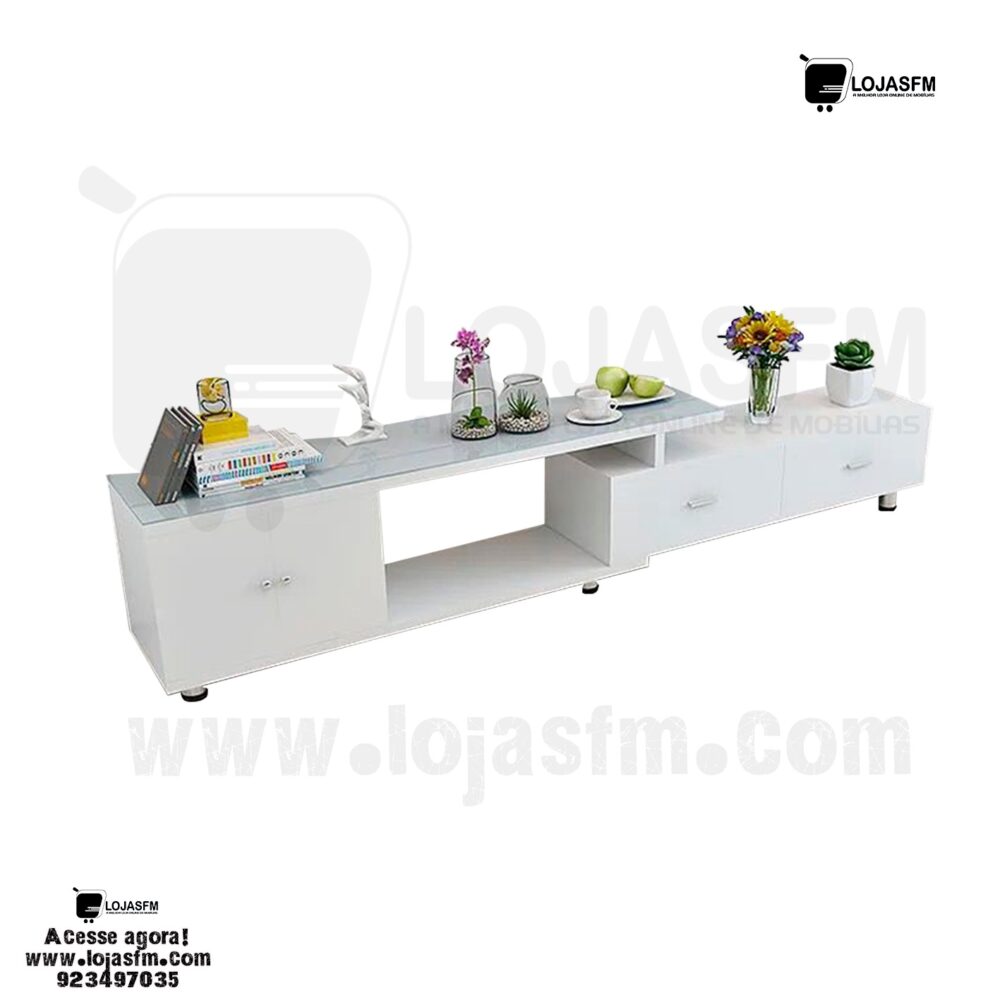 Conjunto mesa de centro com a racker para tv produto novo com direito entrega e montagem - Image 3