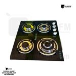 Placa há gás com 4 bico medida 50x50 produto novo com direito entrega ao domicílio