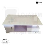 Mesa de centro cor branca produto novo com direito entrega e montagem