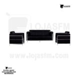 Sofá de 3 peça para escritorio produto novo com direito entrega ao domicilio