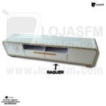 Conjunto rack com a mesa de centro produto novo com direito entrega e montagem