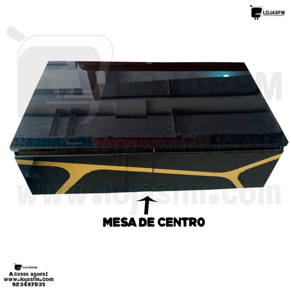 Conjunto rack com a mesa de centro produto novo com direito entrega e montagem - Image 2