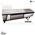 Conjunto rack com a mesa de centro produto novo com direito entrega e montagem