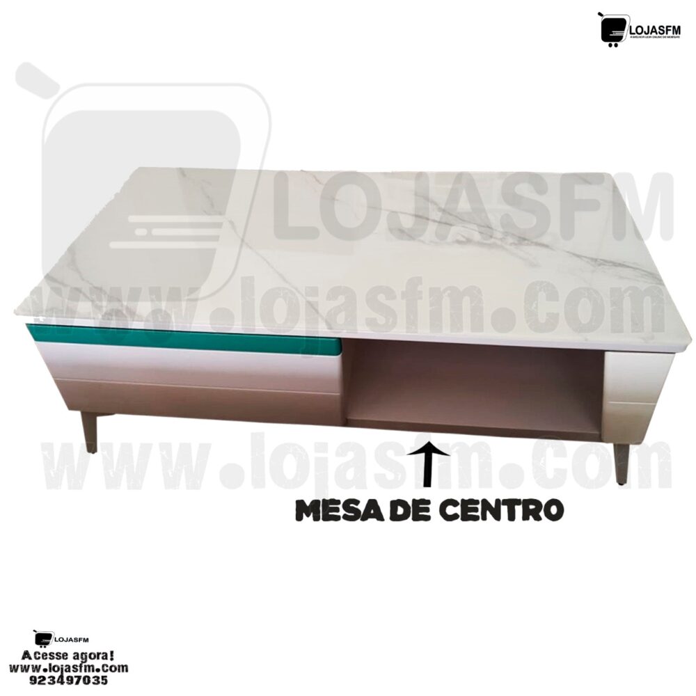 Conjunto rack com a mesa de centro produto novo com direito entrega e montagem - Image 2