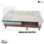 Conjunto rack com a mesa de centro produto novo com direito entrega e montagem - Image 2