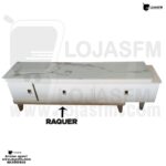 Conjunto rack com a mesa de centro produto novo com direito entrega e montagem