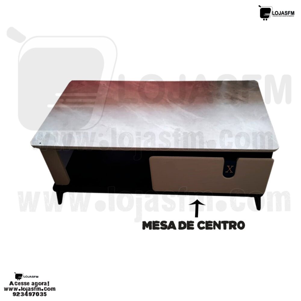Conjunto rack com a mesa de centro produto novo com direito entrega e montagem - Image 2