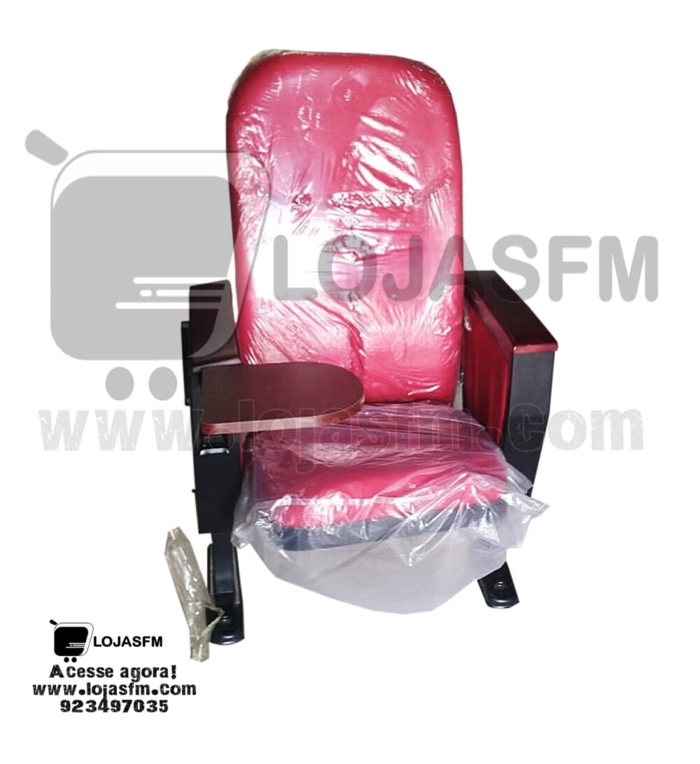 Cadeira de auditório com palmatória produto novo com direito entrega e montagem - Image 1