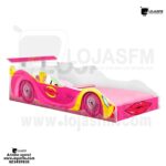 Cama com estilo de carro com o respectivo colchão produto novo com direito entrega e montagem