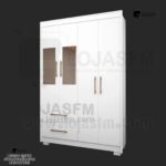 Roupeiro viena com 4 porta e 2 gaveta produto novo com direito entrega e montagem