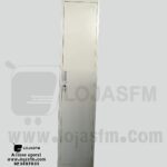 cacifo de uma porta metálico cor cinza produto novo com direito entrega e montagem