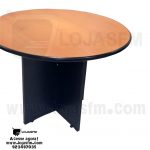 Mesa de reunião oval produto novo com direito entrega e montagem