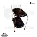 carrinho multi uso com 2 prateleira produto novo com direito e montagem