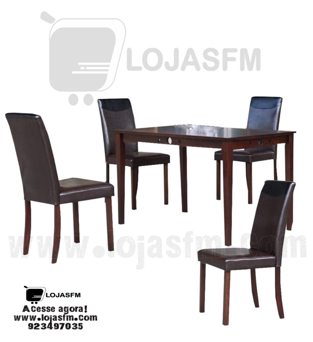 WhatsApp Image 2021-10-07 at 14.51.06 Mesa com 4 cadeira produto novo com direito entrega e montagem - Image 1