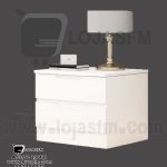 Mesa de cabeceira com 2 gaveta produto novo com direito entrega e montagem