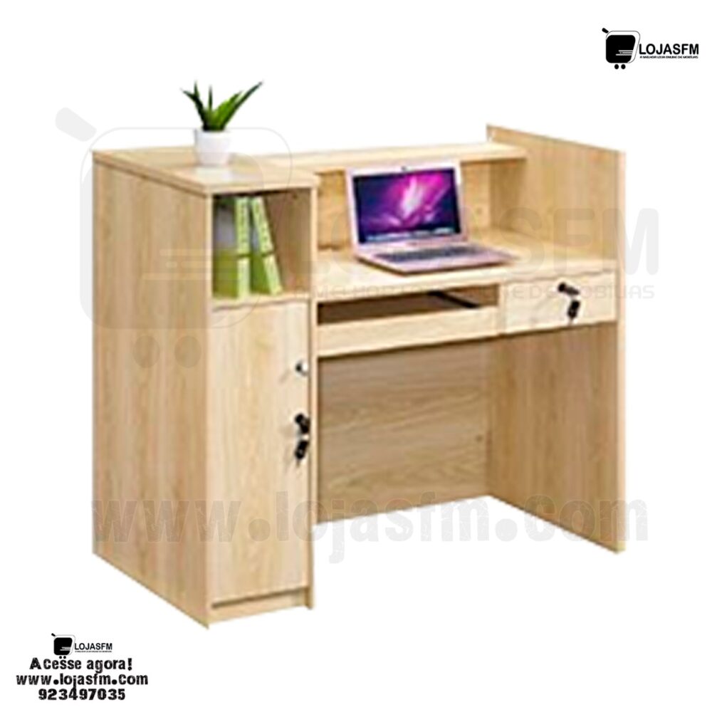 Balcão medida 140x60 produto novo com direito entrega e montagem - Image 2