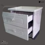 Mesa de cabeceira com 2 gaveta produto novo com direito entrega e montagem - Image 2