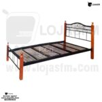 Cama para solteiro madeira e ferro medida 190x90 produto novo com direito entrega e montagem