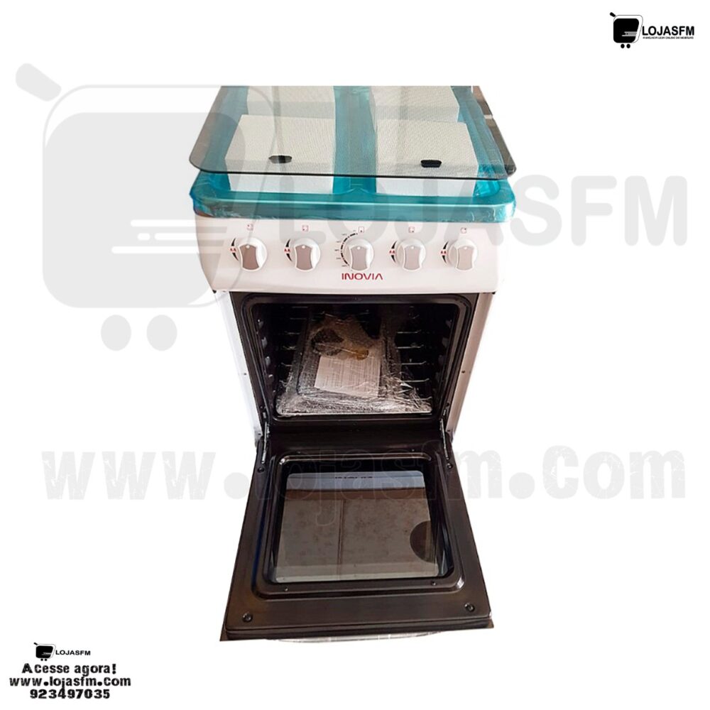 Fogão inovia com 4 bicos ha gás produto novo com direito entrega ao domicílio - Image 2