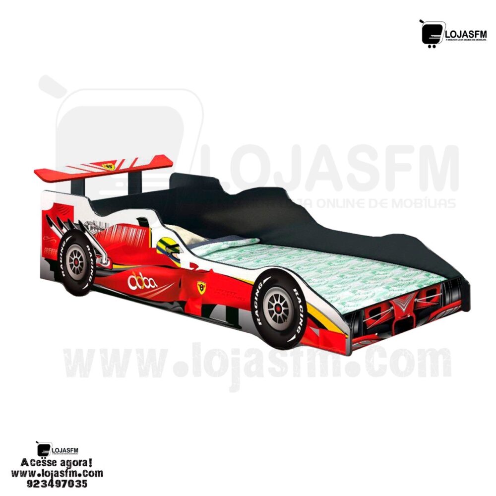 Cama com estilo de carro com o respectivo colchão produto novo com direito entrega e montagem - Image 1
