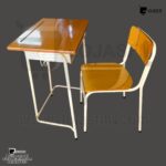 🪑 Carteira Escolar Individual – Estrutura Metálica produto novo com direito entrega e montagem