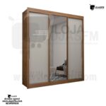 Roupeiro com 3 porta corrida produto novo com direito entrega e montagem