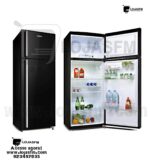Frigorifico tensai cor preto 450 litros com 2 porta vidro na porta produto novo com direito entrega ao domicílio