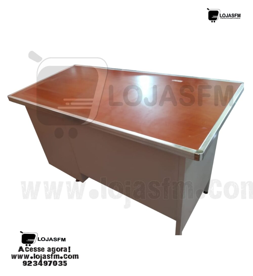 Secretaria metálica com bloco fixo medida 120x60 produto novo com direito entrega e montagem - Image 2