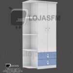 Roupeiro para quarto de crianca com 2 porta e 2 gaveta produto novo com entrega e montagem