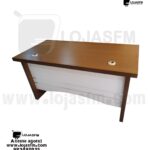 Secretaria de 140x70 com bloco rodado produto novo com direito entrega e montagem