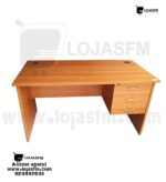 Secretaria com bloco de gaveta fixa medida 120x60 produto novo com direito entrega e montagem - Image 2