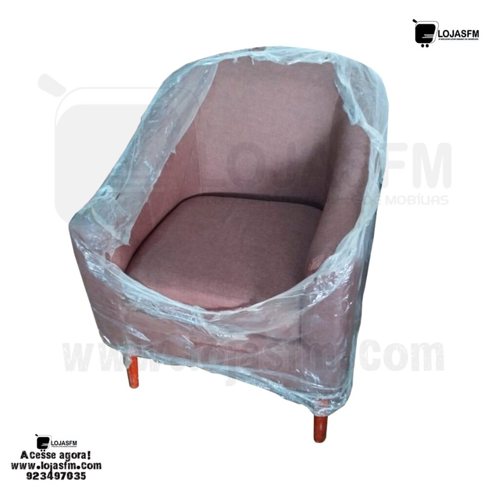 Poltrona em tecido de 1 lugar produto novo com direito entrega ao domicílio - Image 2