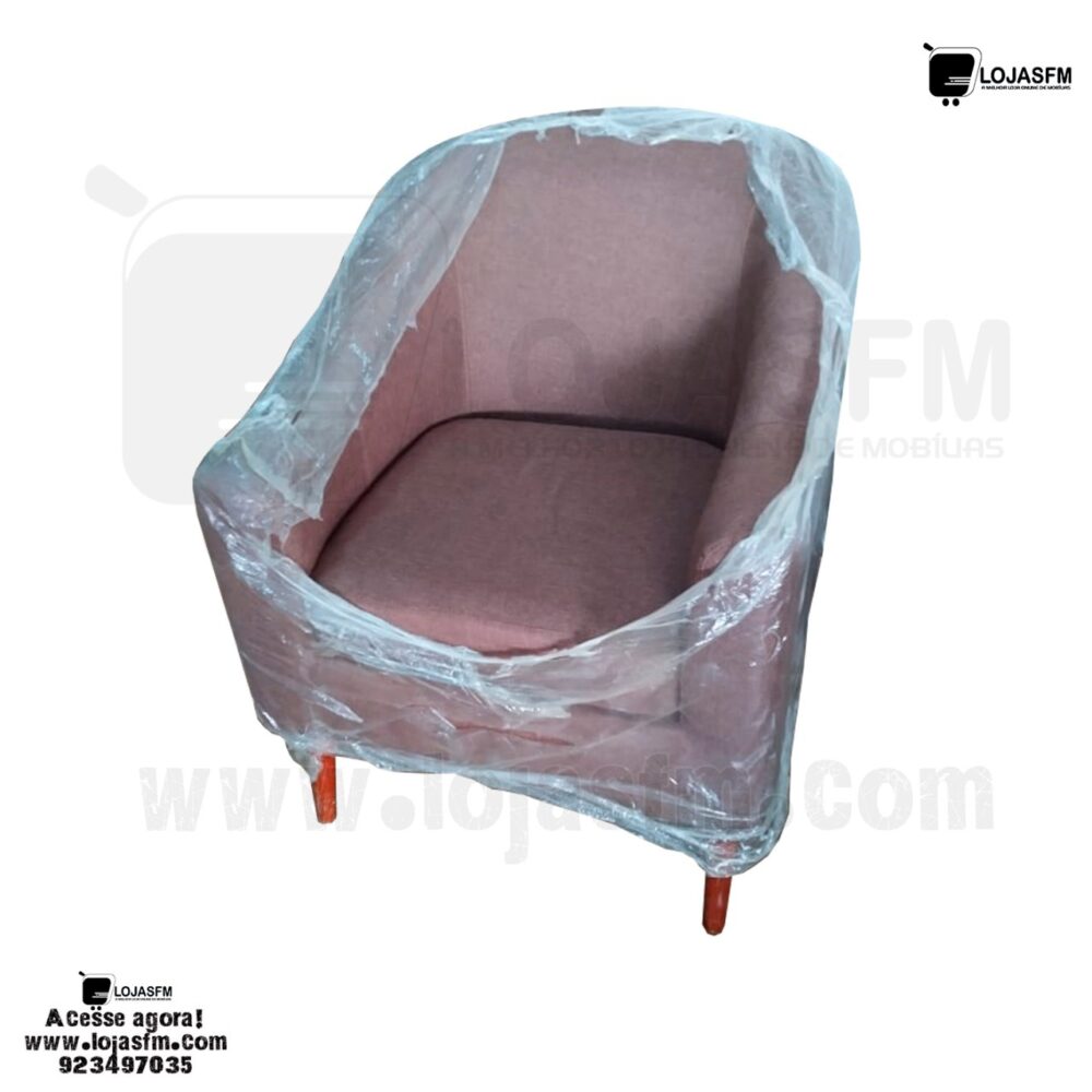 Poltrona em tecido de 1 lugar produto novo com direito entrega ao domicílio - Image 1