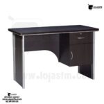 Secretaria com bloco fixo medida 120x60 produto novo com direito entrega e montagem