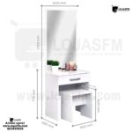 Escrivaninha com espelho produto novo com direito entrega e montagem