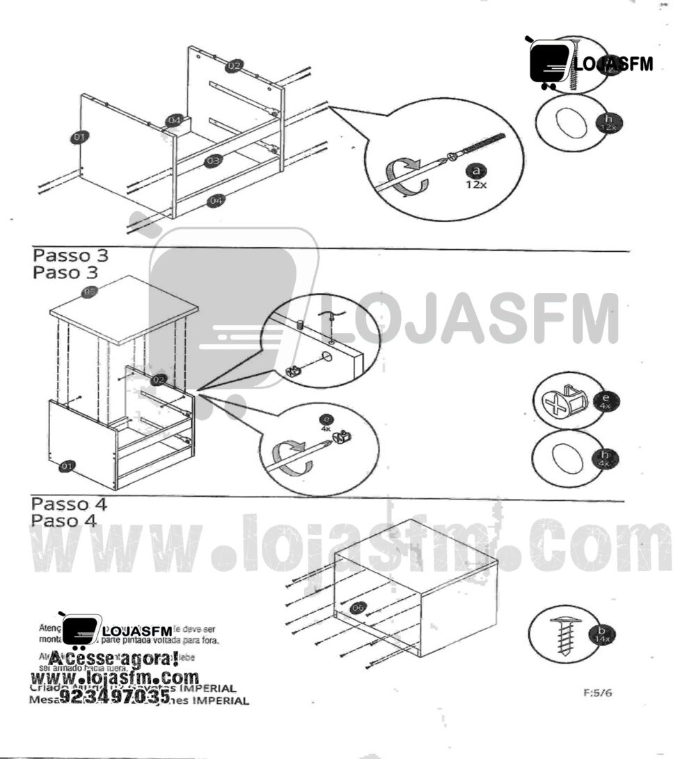 Mesa de cabeceira com 2 gaveta produto novo com direito entrega e montagem - Image 2