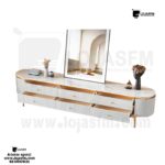 Conjunto de sala clássico rack com a mesa de centro produto novo com direito entrega e montagem - Image 3