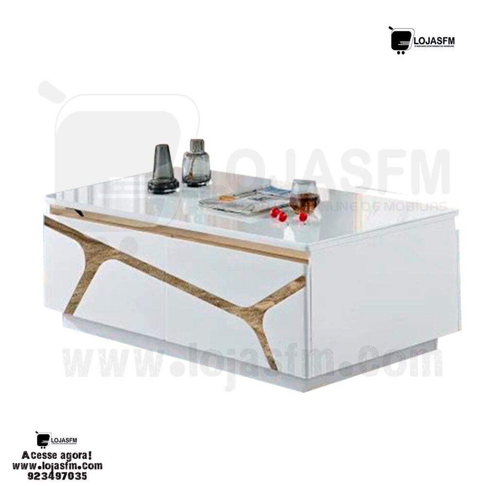 Conjunto mesa de centro com a racker para tv produto novo com direito entrega e montagem - Image 3
