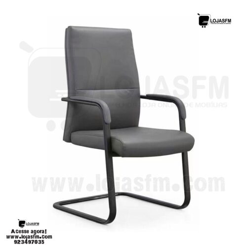 Cadeira fixa com armação de ferro produto novo com direito entrega e montagem