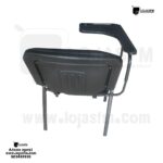 Cadeira com palmatória armação de ferro acento e encosto em napa produto novo com direito entrega e montagem - Image 3