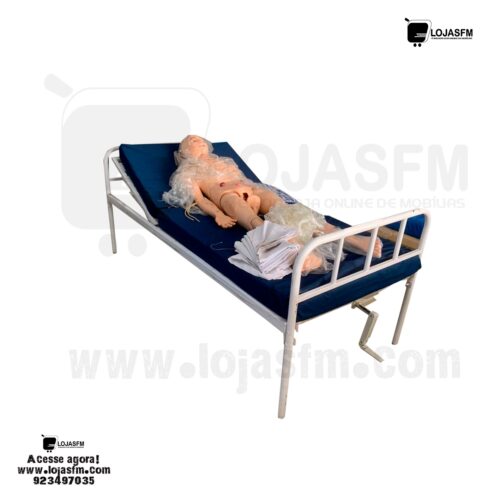 Cama para hospital metálica produto novo com direito entrega e montagem 